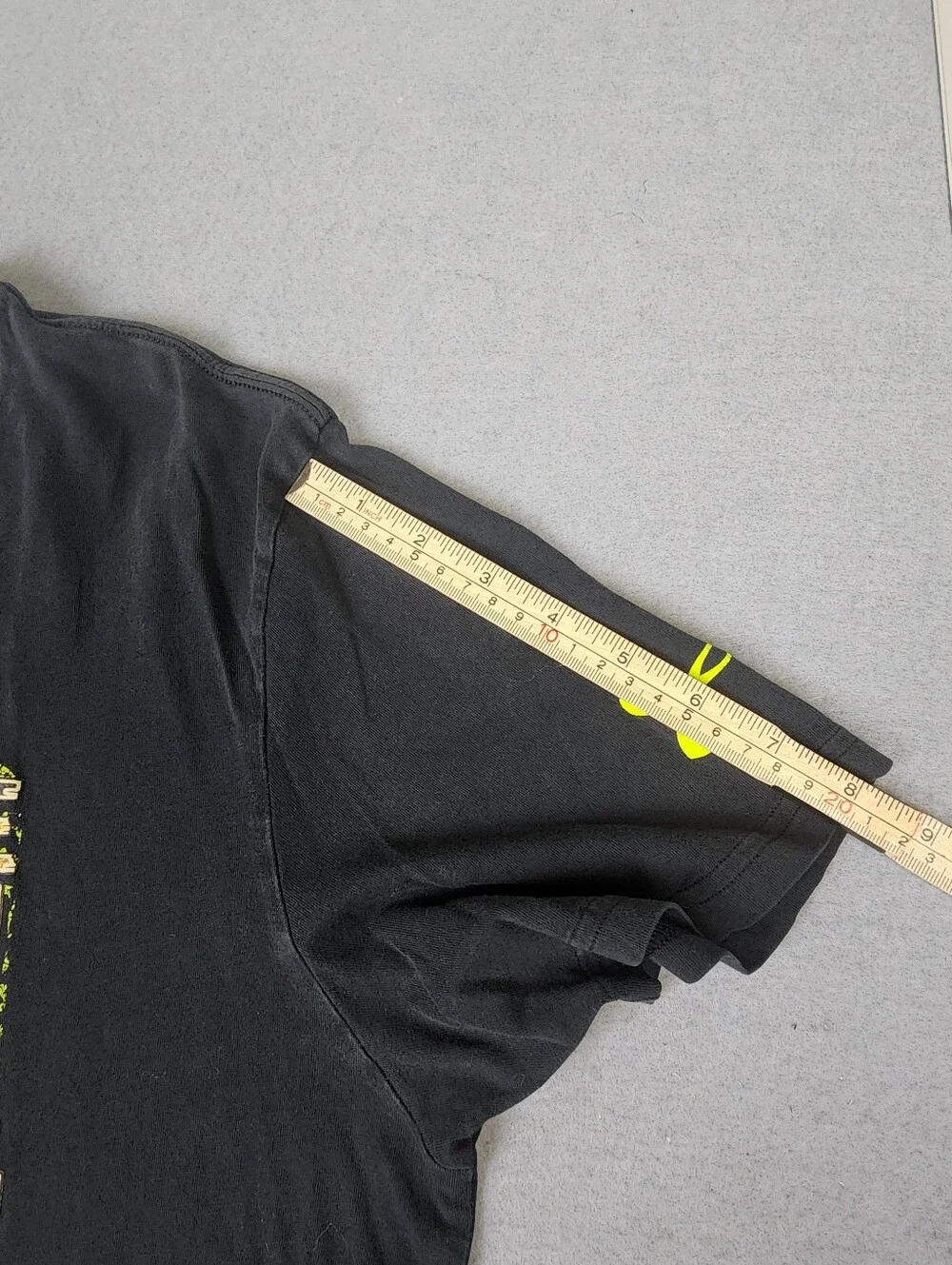 Under Armour Black Graphic Tee with Yellow-Green Phil Robertson Artwork